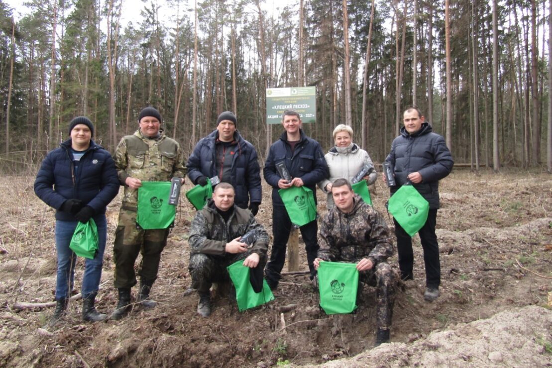 Сотрудники РОВД приняли участие в Республиканской акции «Неделя леса»