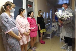В Неделю матери в Несвижском роддоме появились на свет 7 малышей