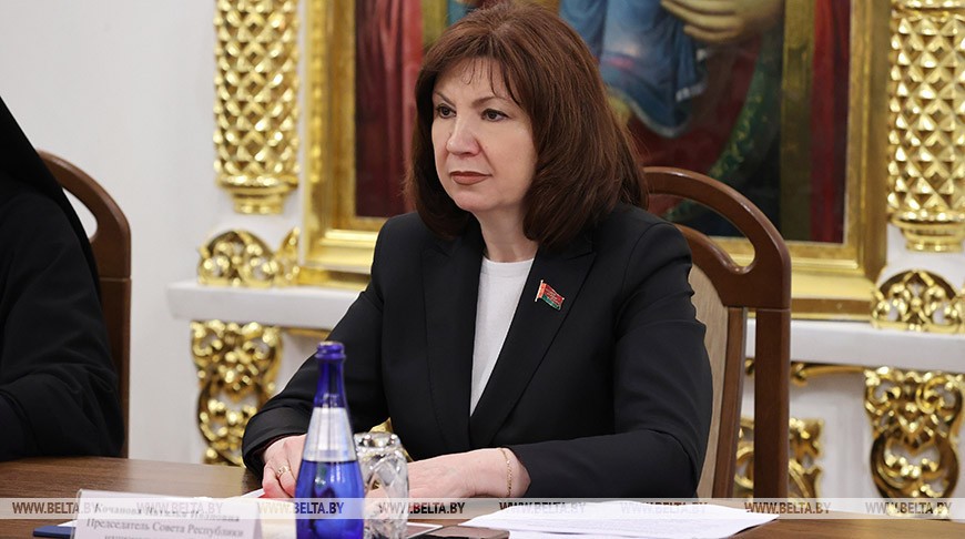Кочанова поблагодарила БПЦ за активную работу над проектом Конституции