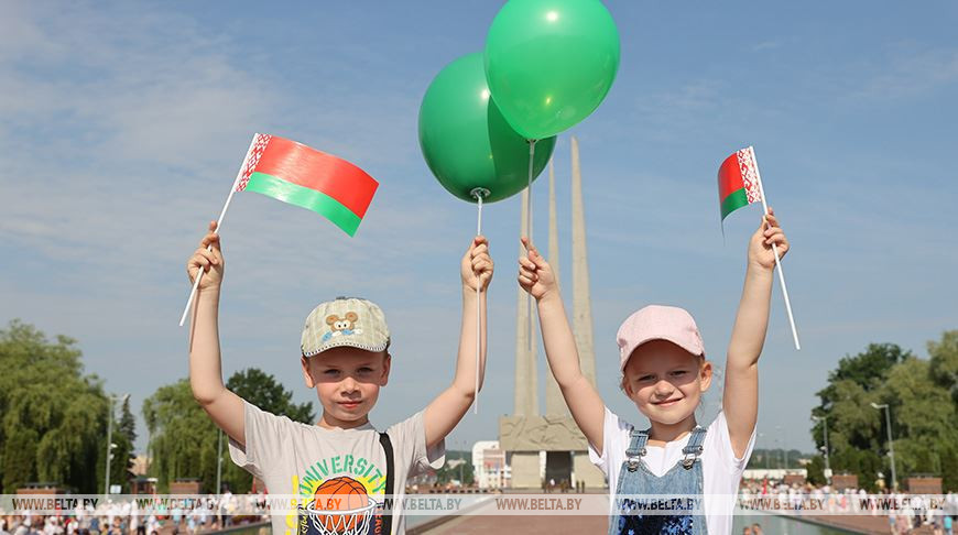 ФОТОРЕПОРТАЖ: 3 июля – День Независимости Республики Беларусь