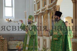18 июля Несвижчину с ознакомительным визитом посетил епископ Слуцкий и Солигорский Евсевий