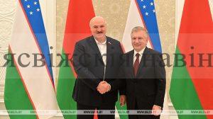 Лукашенко в Самарканде встретился с Президентом Узбекистана Шавкатом Мирзиёевым