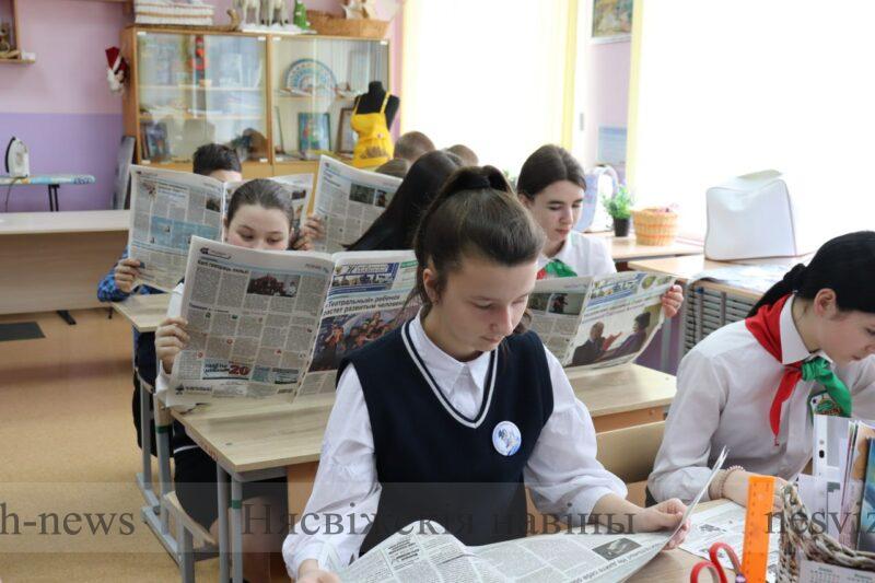 О журналистике и преданности профессии говорили сегодня в Карцевичской средней школе