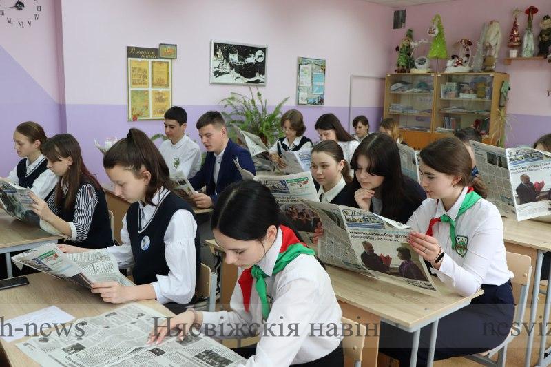 О журналистике и преданности профессии говорили сегодня в Карцевичской средней школе