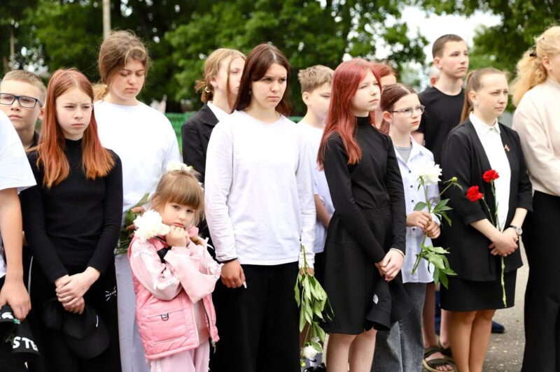 Митинг, посвященный Дню всенародной памяти жертв Великой Отечественной войны и геноцида белорусского народа