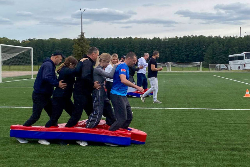 «Вертикаль» по-несвижски — дружно и с азартом