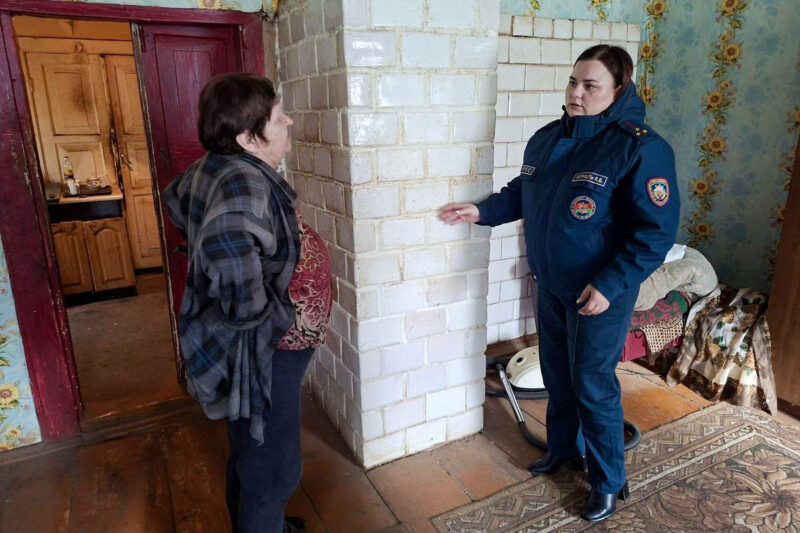 Работа по предупреждению пожаров в жилом фонде граждан продолжается на Несвижчине!