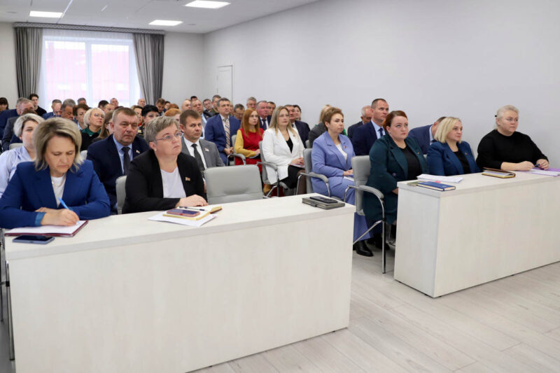 Состоялось заседание Несвижского районного исполнительного комитета