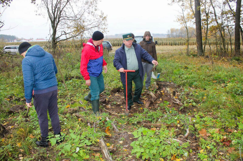 Несвижские спасатели приняли участие в республиканском субботнике