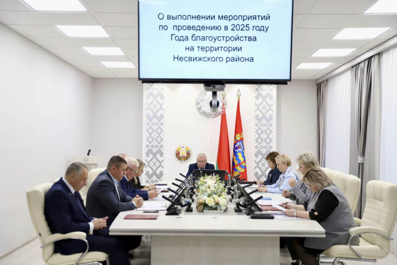 Год благоустройства в Несвижском районе: итоги и перспективы