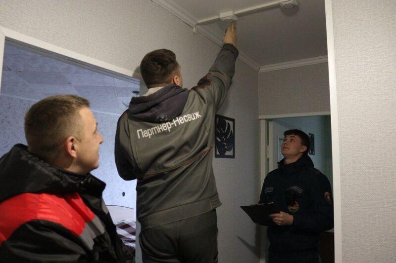 Профилактическое мероприятие «Общежитие без пожара» прошло в Несвижском районе