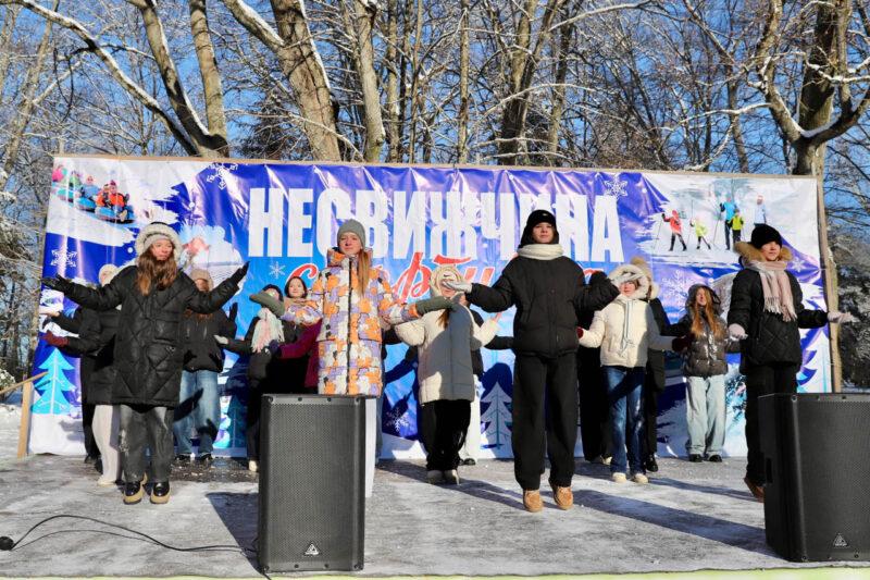 «Зимние забавы» в Несвижском парке: праздник удался!