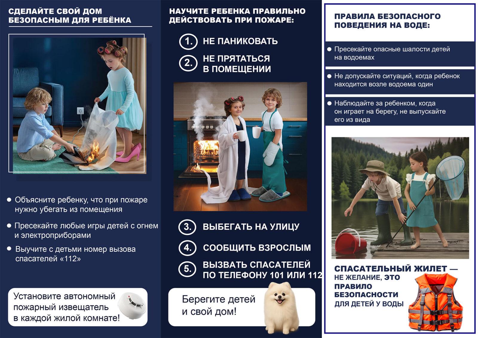 МЧС и ЮНИСЕФ запустили республиканскую информационную кампанию «Дети – не взрослые! Не оставляйте их одних!»