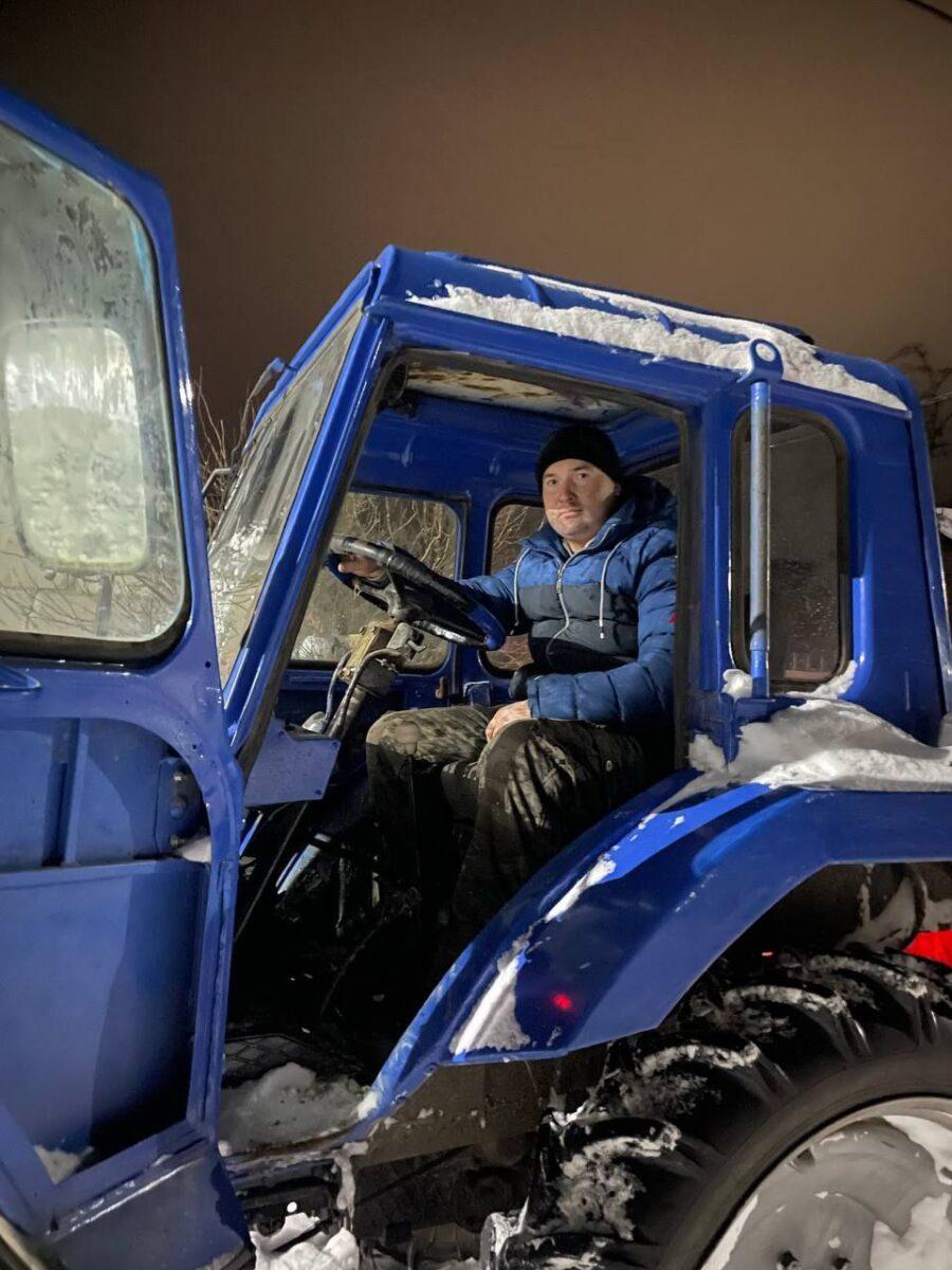 Как в Несвиже ликвидируют последствия снегопада. Наш фотоотчёт