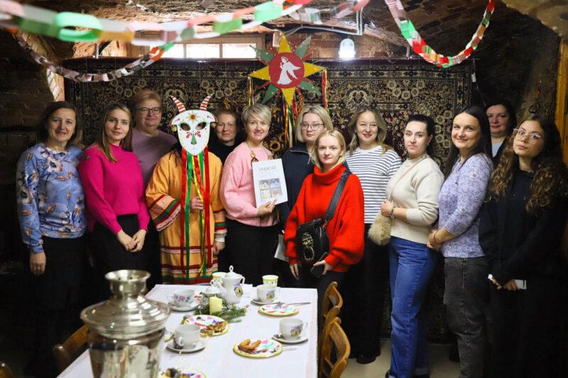 Интерактивная программа «Заняткі на Калядкі» прошла в Несвижском историко-краеведческом музее