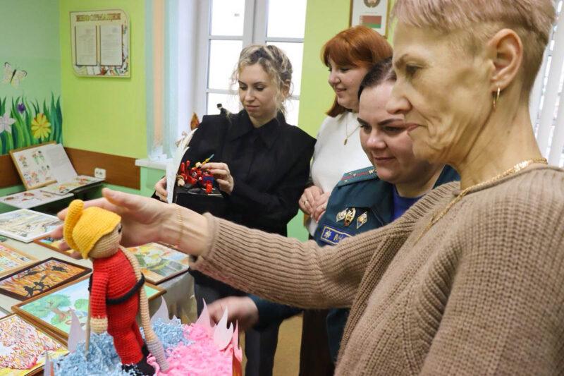 Раённы этап агляду-конкурсу дзіцячай творчасці «Выратавальнікі вачыма дзяцей» прайшоў у Нясвіжскім раёне