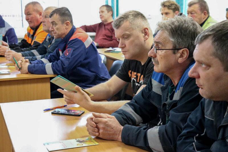 Начальник Несвижского райотдела по ЧС встретился с трудовым коллективом Несвижского РЭС