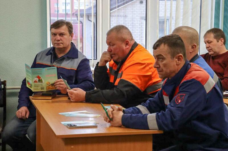 Начальник Несвижского райотдела по ЧС встретился с трудовым коллективом Несвижского РЭС