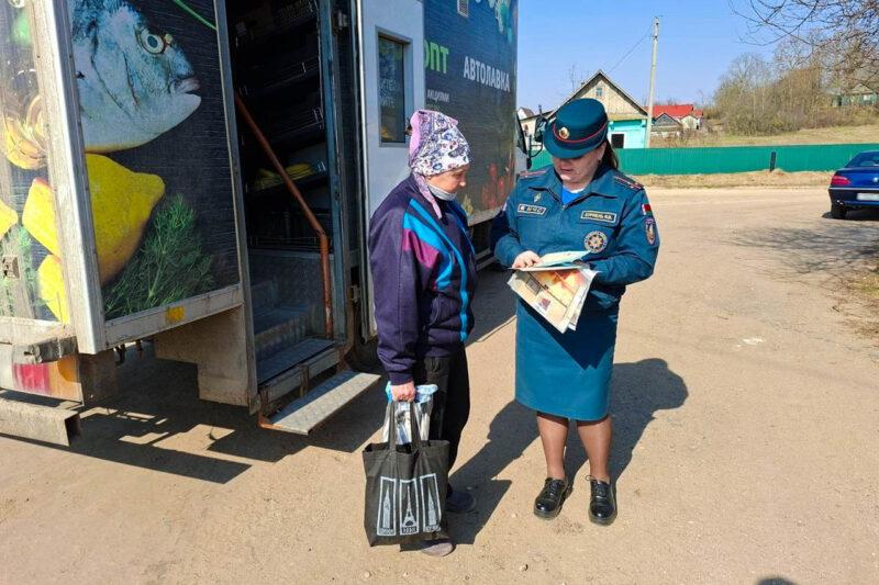 Безопасность в быту и на придомовой территории: спасатели провели выезды в сельскую местность