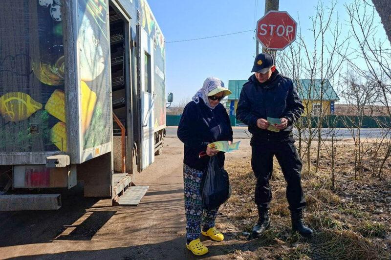 Безопасность в быту и на придомовой территории: спасатели провели выезды в сельскую местность