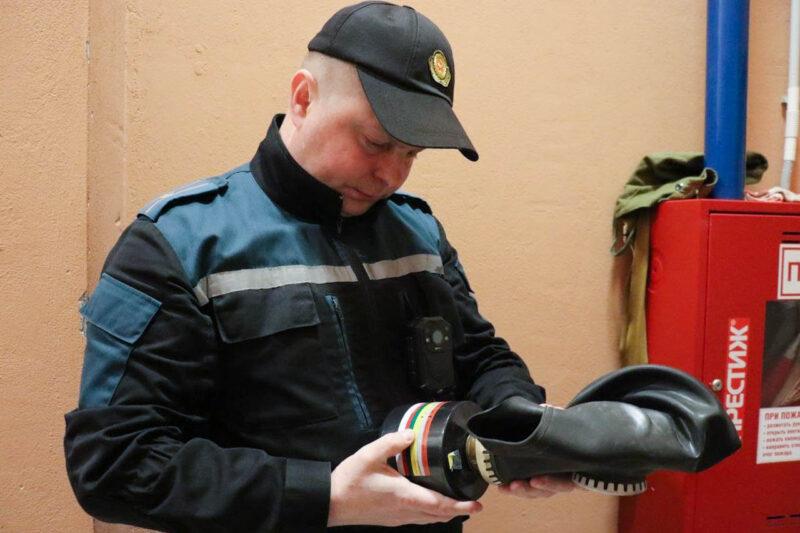На Несвижском заводе детского питания прошла штатная тренировка по гражданской обороне