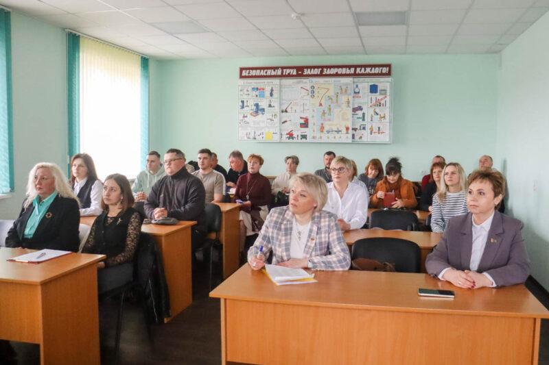 На Несвижчине прошёл День охраны труда с участием инженеров по охране труда организаций района