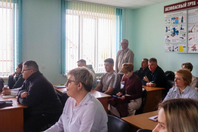 На Несвижчине прошёл День охраны труда с участием инженеров по охране труда организаций района