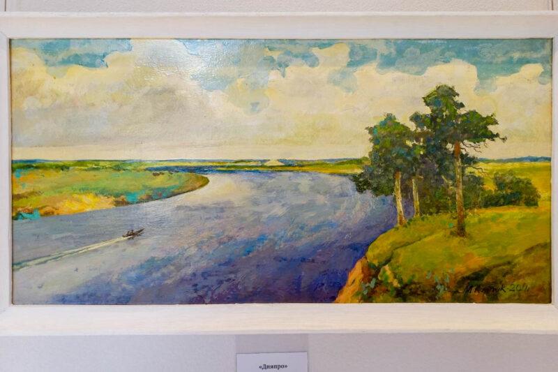 У мастацкай галерэі “МАРА” адкрылася выстава памяці мастака Міхася Карпука “Пейзажы роднай зямлі”