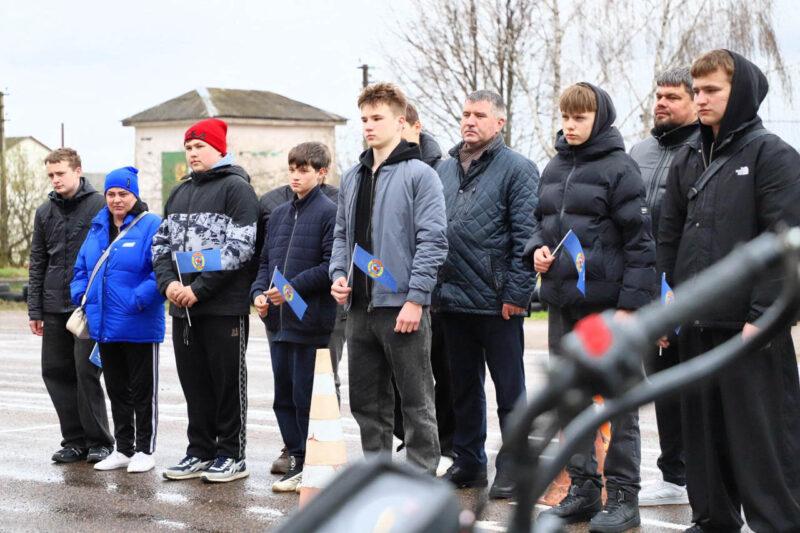 Несвижской РОС ДОСААФ открылся мотокружок
