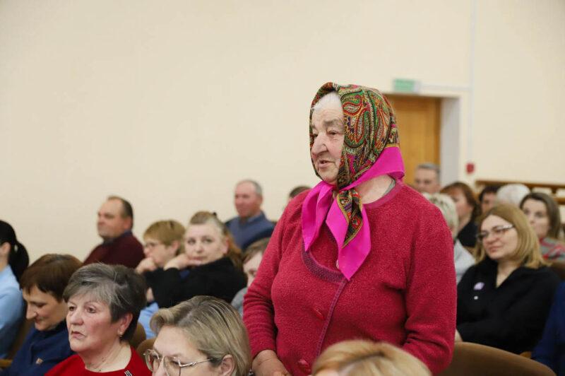 В Несвиже состоялась встреча председателя райисполкома Андрея Ратомского с гражданами