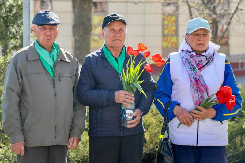 В Несвиже прошёл митинг, приуроченный ко Дню рождения Владимира Ленина. Фотофакт