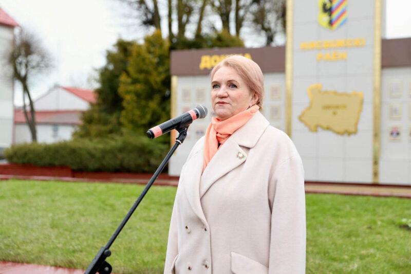 В Несвиже состоялось торжественное открытие обновленной Доски почёта