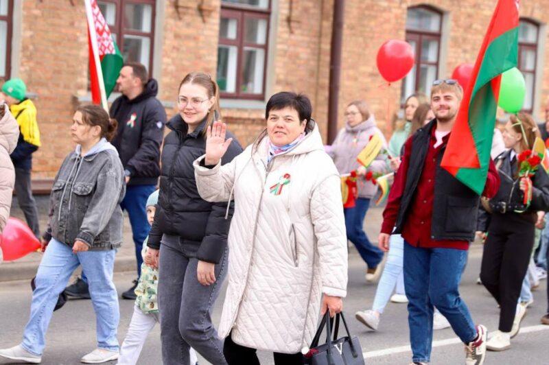 Символ несокрушимости духа: Несвиж встретил 81-ю годовщину Великой Победы