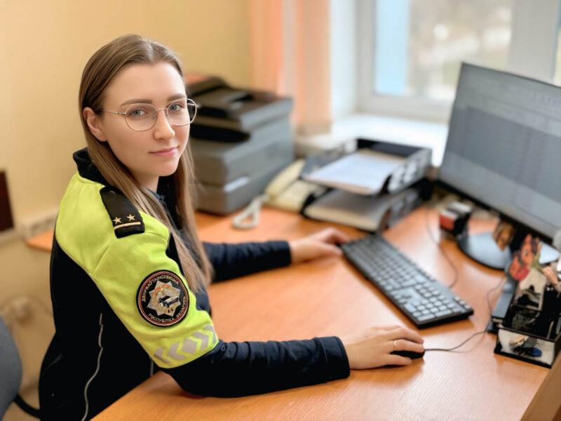 Сотрутник ГАИ Наташа Наумик: пошла по стопам отца