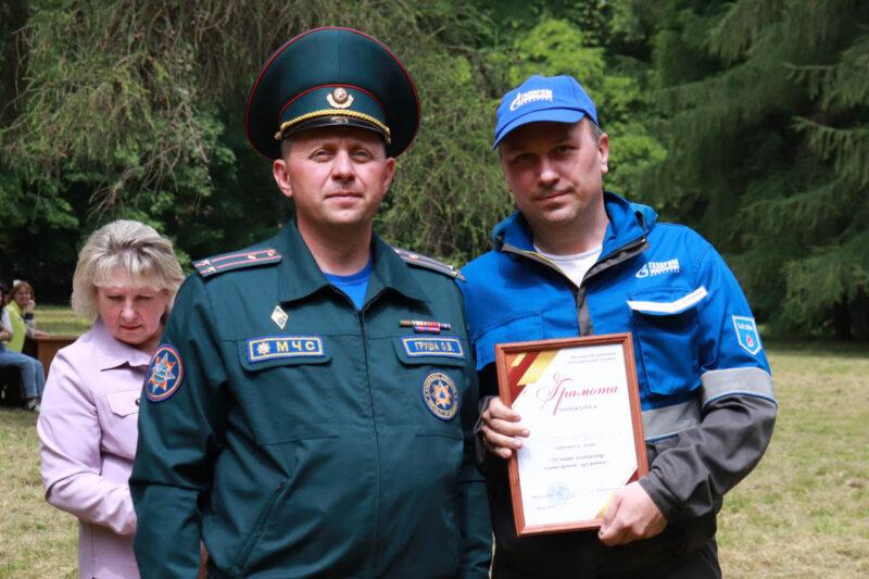 В Несвижском парке состоялись районные соревнования санитарных формирований гражданской обороны