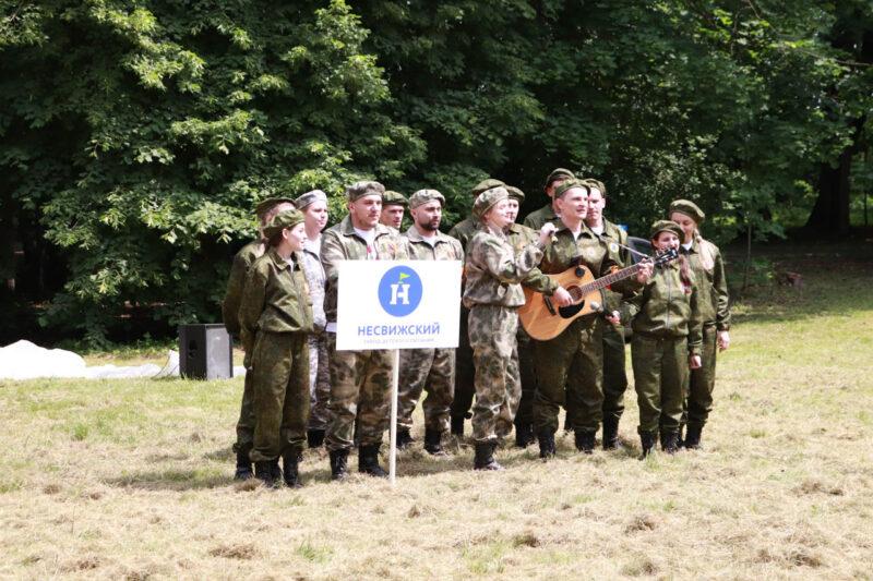 В Несвижском парке состоялись районные соревнования санитарных формирований гражданской обороны