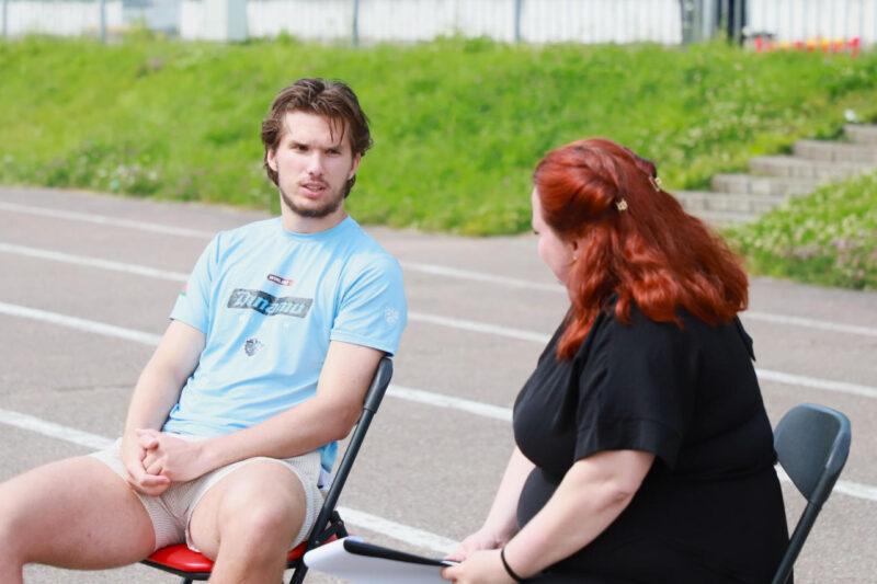 Утро с чемпионом! «Народная зарядка» для всех желающих прошла в Несвиже