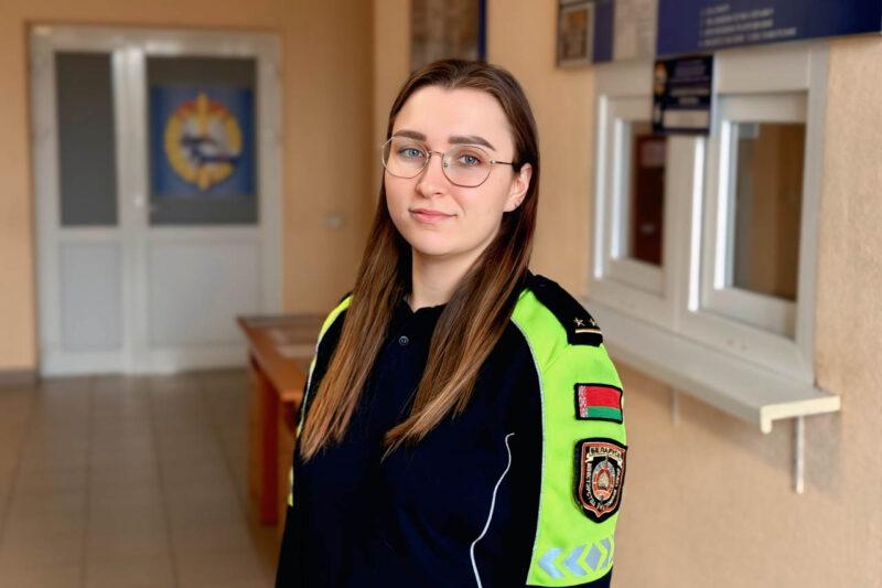 Сотрутник ГАИ Наташа Наумик: пошла по стопам отца