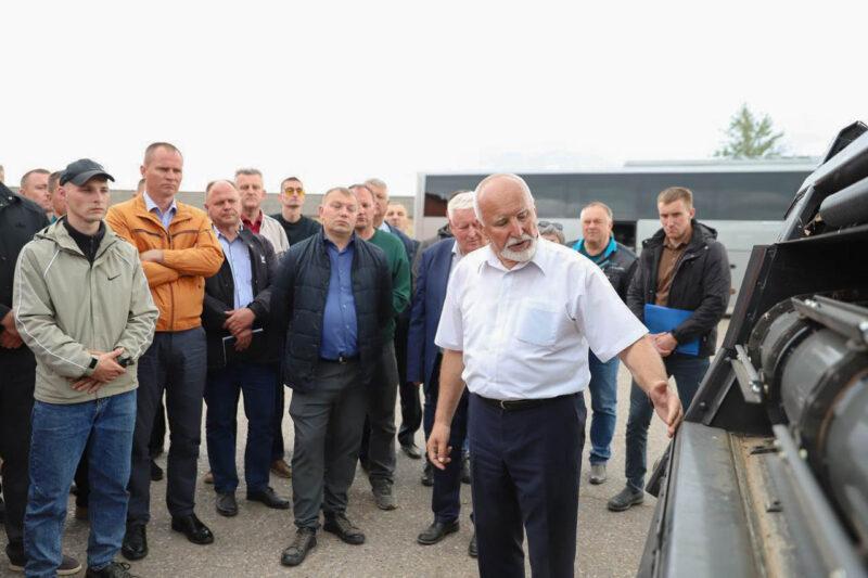 На базе ОАО «Сейловичи» Несвижского района состоялся выездной семинар для аграриев
