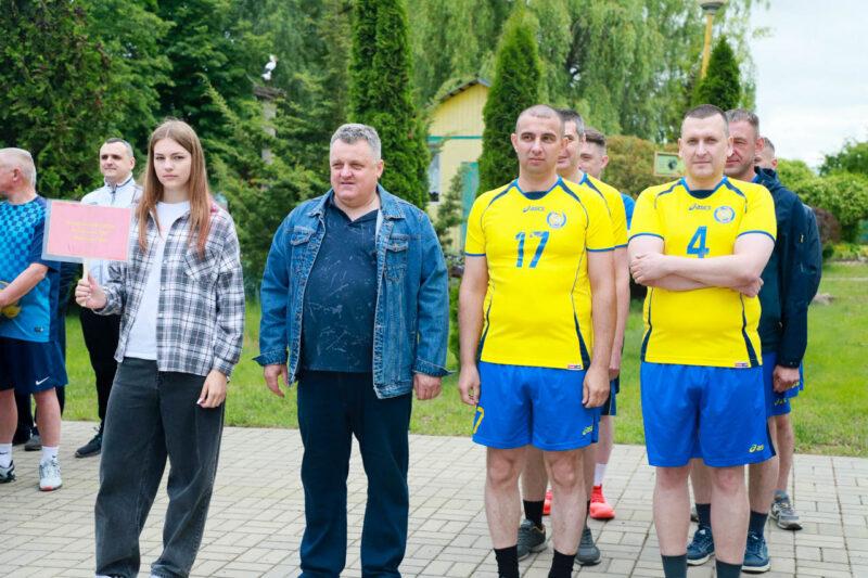 В Несвиже прошли соревнования по волейболу в рамках спартакиады военных комиссариатов Минской области