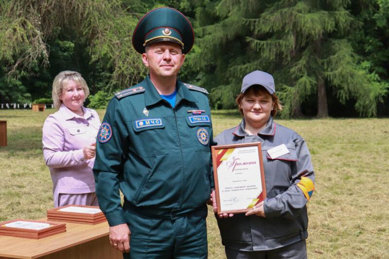 В Несвижском парке состоялись районные соревнования санитарных формирований гражданской обороны