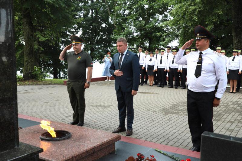 В Несвиже в канун Дня Независимости стартовали празднования юбилея Госавтоинспекции