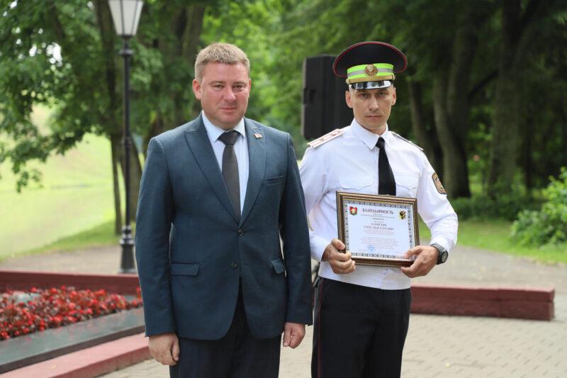 В Несвиже в канун Дня Независимости стартовали празднования юбилея Госавтоинспекции